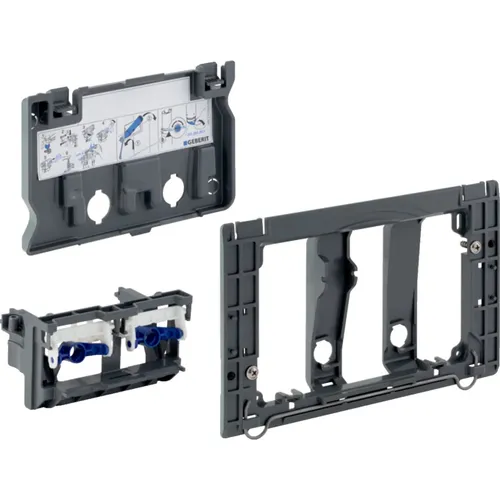 Geberit 242.351.00.1 Adapter für Platten auf Unica, grau