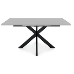 Mäusbacher Esstisch Vitrum – Ausziehbar auf 210 cm - Eleganter Esstisch für den Küchen- und Essbereich, ausziehbar für gesellige Runden. Robuste Holzwerkstoffplatte und glänzende Optik sorgen für eine stilvolle Atmosphäre. Hergestellt in Deutschland mit 5 Jahren Garantie.