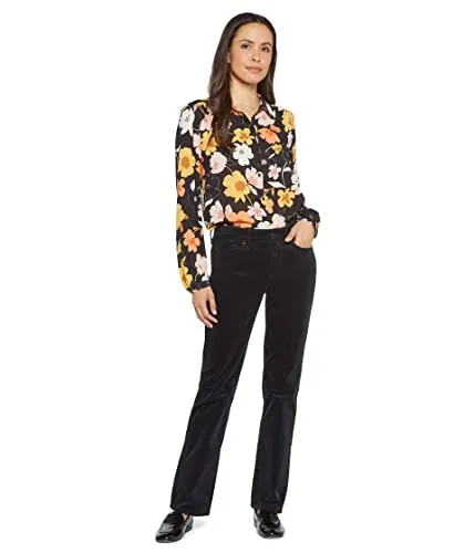 Produktbild NYDJ Damen Marilyn Straight Jeans, Schwarz, 40