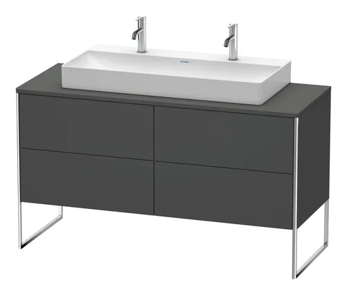 Duravit Xsquare Waschtischunterbau mit 4 Auszügen von Duravit