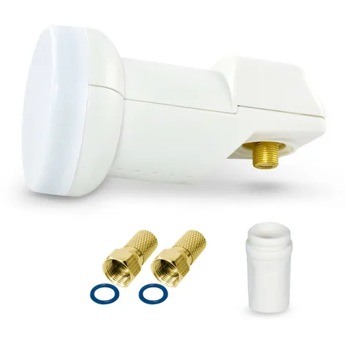 LogiSat Single LNB 0,1dB DIGITAL Kopf LMB LNC FULL HDTV 4K UHD ► 1 Teilnehmer