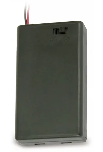GOOBAY Batteriehalter mit Schalter