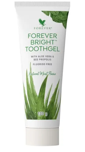 Forever Living Products Forever Bright Zahngel, 130 g, fluoridfrei mit Aloe Vera