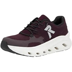 Rieker Sneaker Stratfort W3500 bordeaux Damen Größe 41 in rot von Rieker