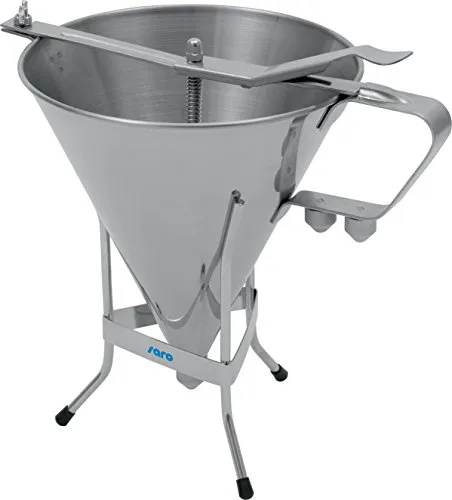 Portioniertrichter Modell PT-3 - Schlagsahnebereiter, robust und langlebig für präzises Portionieren von Zutaten in der Küche.