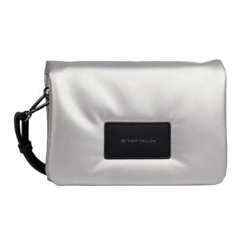 TOM TAILOR Patti Damen Überschlagtasche Klein Silber in silber von Tom Tailor