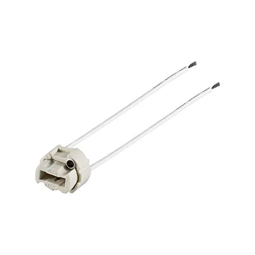 goobay Halogen G9 Lampenfassung - Sonstige Kabel & Adapter, max. 500 W Leistung mit 0,15 m Kabel für einfache Installation und hohe Temperaturbeständigkeit dank Keramik/Silikon.