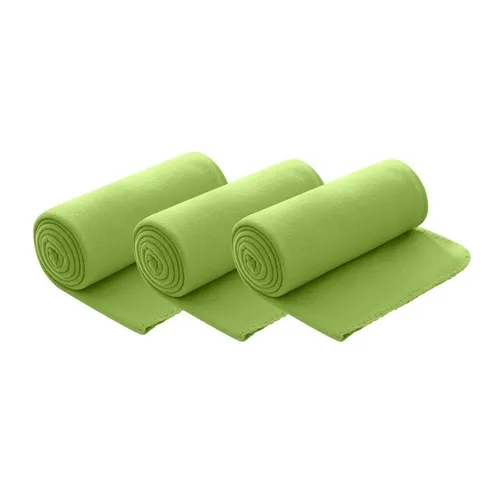 Wohndecke Polar-Fleece, wometo, OEKO-TEX®, 3 Fleecedecken mit Kettel-Rand & Anti-Pilling