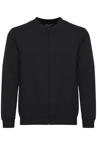 Indicode Sweatjacke IDBronte mit Reißverschluss – Schwarz, Größe S (48) - Moderne Sweatjacke in Schwarz, ideal für lässige Outfits. Aus hochwertiger Polyester-Baumwoll-Mischung, pflegeleicht und bequem für den täglichen Gebrauch.