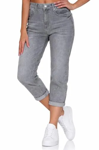 Hailys Damen High Waist Ankle Mom Jeans Mi44rell von Hailys