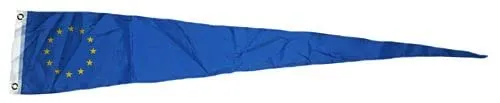 Langwimpel Europa 12 Sterne 30 x 150 cm Fahne Flagge