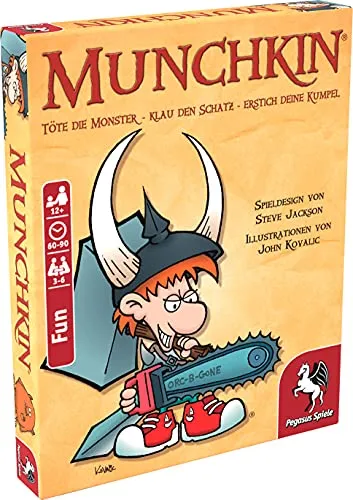 Pegasus Spiele 17211G - Munchkin Kartenspiel