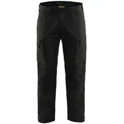 Blaklader 14591845 Service Hose dehnen, Schwarz, Größe D112 - Hochwertige Arbeitshose aus leichtem, schnelltrocknendem Material, ideal für drinnen und draußen. Mit Stretcheinsätzen für optimale Bewegungsfreiheit und praktischen Taschen für Werkzeuge und Handy.