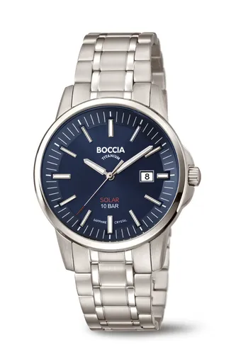 Boccia Herren Titan Solar Uhr 3643-05