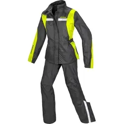 Spidi Touring Rain Kit 2-Teiler Damen Motorrad Regenkombi, gelb, Größe 2XL - Sonstige Motorradbekleidung, komplett wasserdicht und stark komprimierbar für einfachen Transport, ideal für unvorhersehbares Wetter auf Touren.
