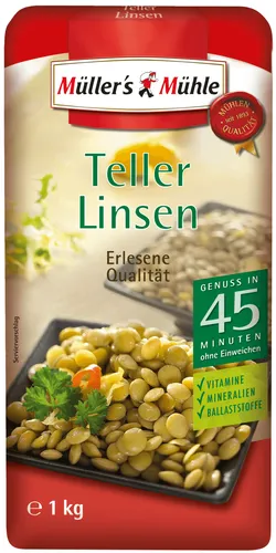 Müllers Mühle Teller Linsen