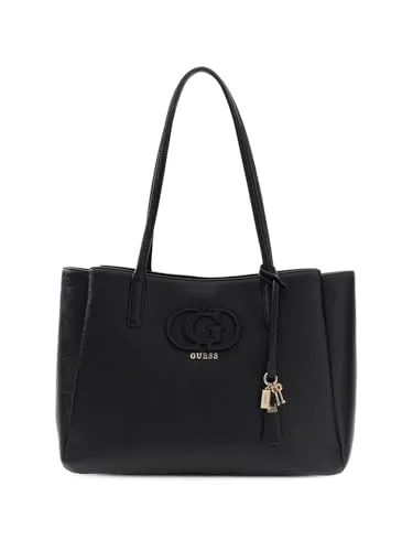 Guess Shopper Isola Multi Compartment Tote schwarz in schwarz von GUESS