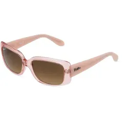 Ray-Ban RB4389 Damen-Sonnenbrille - Pinkes Vollrand-Design - Sonnenbrillen für Damen | Stilvolles pinkes Propionat-Gestell und hochwertige mineralische Gläser für optimalen UV-Schutz und modischen Look.