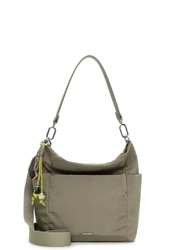 SURI FREY Schultertasche SFY Sissy – Stilvolle Polyester-Tasche - Elegante Schultertasche aus der SFY Sissy Kollektion. Strapazierfähiges Polyester, optimal organisiert mit Reißverschluss-Innenfach. Ideal für modebewusste Frauen, die Design und Funktionalität schätzen.