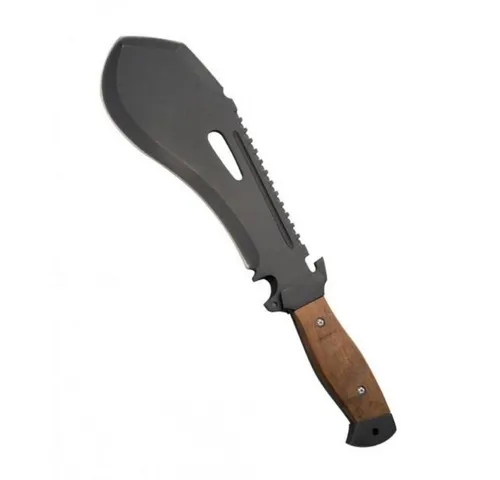 Machete Scheide Elite TP1 - Sägezahn Hackmesser für Camping und Outdoor - Robustes Buschmesser mit Sägezahn für vielseitige Anwendungen im Freien. Ideal für Camping und Abenteuer, bietet es eine zuverlässige Leistung und hochwertige Verarbeitung.