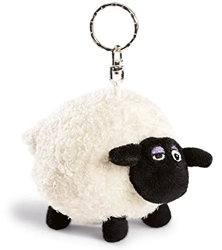 NICI 47863 Schlüsselanhänger Shaun das Schaf Shirley Plüsch Keyholder, 10cm