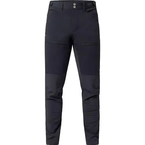 Haglöfs Alert Mid Pant - Trekkinghose Gr 50 - Regular schwarz/grau - Wanderhose in Schwarz/Grau, Größe 50 - Regular; bietet hohen Tragekomfort und Stretch für optimale Beweglichkeit beim Trekking.