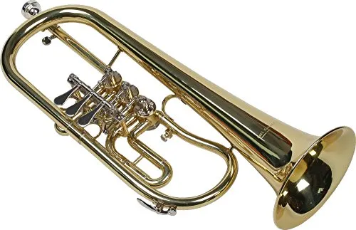 Karl Glaser B Flügelhorn mit Zylinder und Drehventilen von Karl Glaser