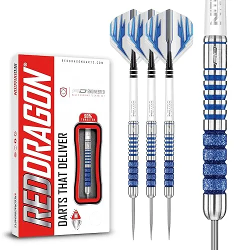 Colin Lloyd Diamond 22g Tungsten Darts mit Flights und Schäfte