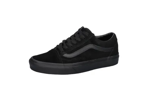 Vans UA Old Skool Suede - Schwarz - Freizeitschuhe & Sneaker für Herren, klassischer Skate-Stil mit robustem Wildleder-Obermaterial für hohen Tragekomfort und Langlebigkeit.