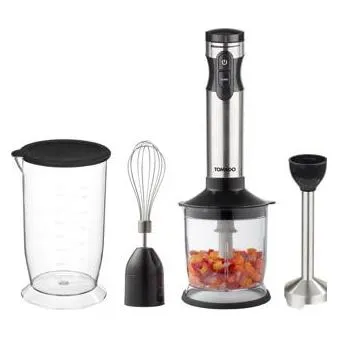 Tomado Stabmixer-Set Edelstahl & Schwarz 1000W – Leistungsstark und Vielseitig