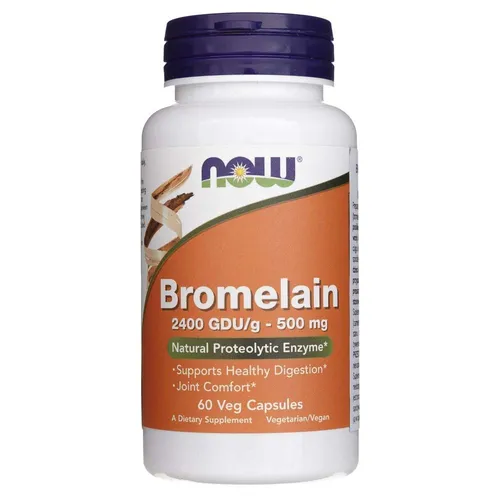 Now Foods Bromelain 2400 GDU 500 mg