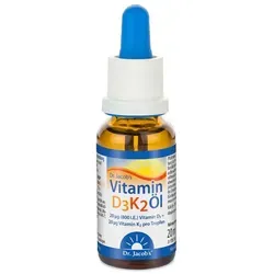 Produktbild Dr. Jacob's Vitamin D3K2 Öl 800 IE/20 mcg D3+K2