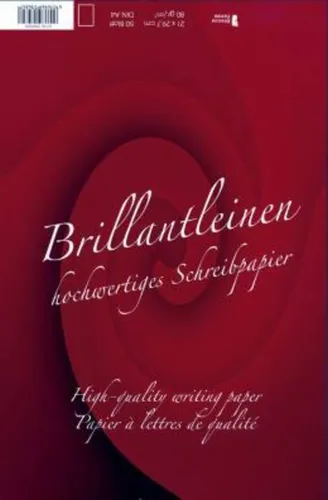 Rössler Briefblock DIN A4 80 g/qm, 50 Blatt, Leinen