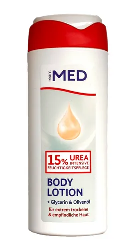 3x Ream MED Body Lotion Urea 15% Extrem Trockene empfindliche Haut  3x 250ml