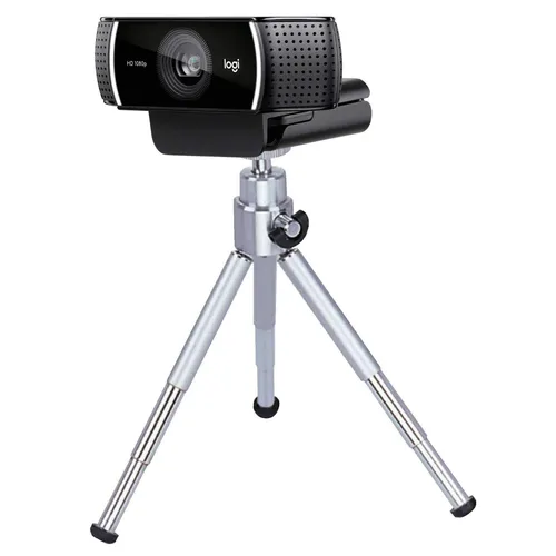 Tripod 10W Stativ für Webcam Logitech C920 Brio 4K C925e Microsoft Ständer Tisch