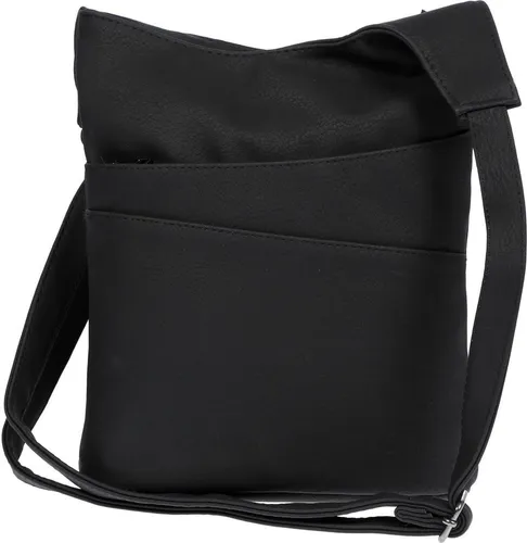 Christian Wippermann Damen Umhängetasche Hobo in Schwarz in schwarz von Christian Wippermann