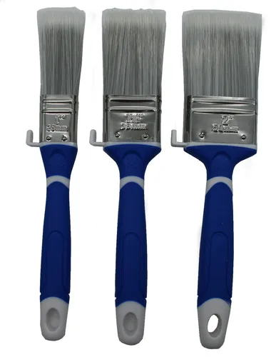 Lackierpinsel Lackpinsel Profi Lasurpinsel Flachpinsel Set 3 tlg. 25mm 38mm 50mm
