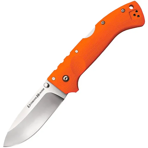 Cold Steel Ultimate Hunter mit 8,9 cm S35VN Klingenstahl und orangem G-10 Griff