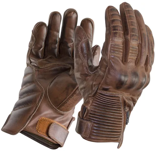 Trilobite Café Damen Motorradhandschuhe, braun, Größe XS - Motorradhandschuhe für Damen, elastisch und weich für optimalen Komfort während der Fahrt.