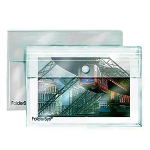 FolderSys Dokumententaschen DIN A5 transparent glatt 0,20 mm, 10 St.