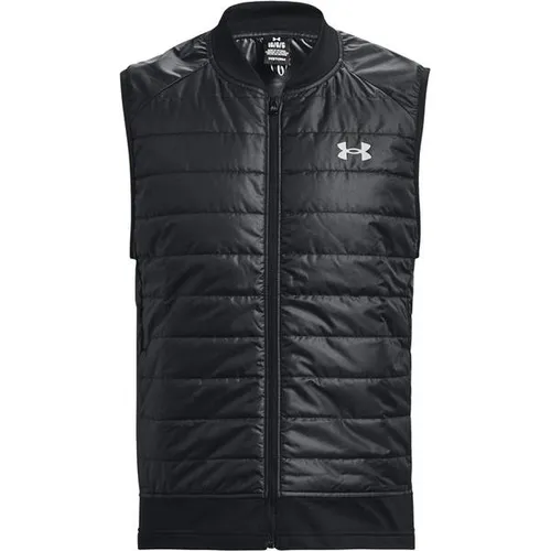 Under Armour Running Weste - Schwarz - M - Hochwertige Running-Jacke für Herren, aus atmungsaktivem Polyester, ideal für sportliche Aktivitäten bei jedem Wetter.