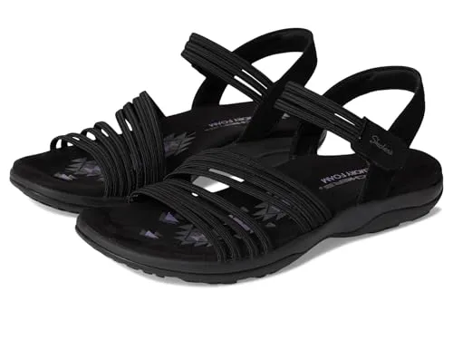 Skechers Reggae Slim Coffee Run Schwarz BBK EU 42 - Wanderschuhe mit offenem Schnitt für optimale Belüftung, ideal für warme Tage. Bequem mit Schnellschnürsystem und aus hochwertigem Textil gefertigt.