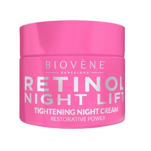 Retinol Night Lift krem do twarzy na noc z retinolem 50ml Biovene 8436575095059