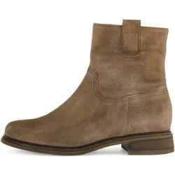 Gabor Stiefeletten - Braune Stiefelette in Größe 38 EU - Wanderschuhe aus hochwertigem Rauleder mit bequemem Blockabsatz, ideal für lange Spaziergänge und Abenteuer in der Natur.