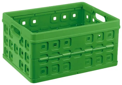 Sunware Klappbox Square 32 L grün Einkaufsbox Einkaufskorb
