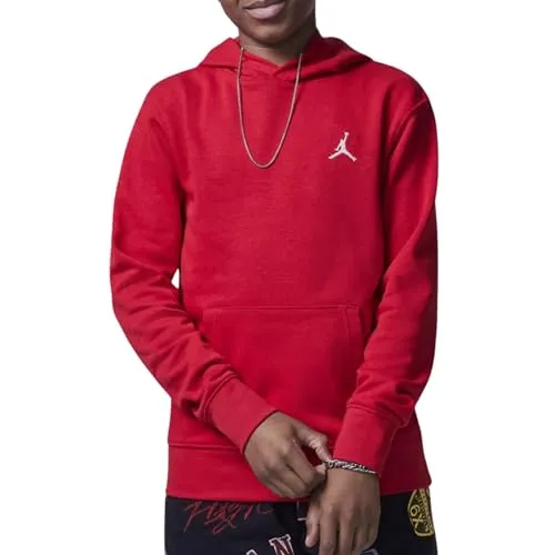 Stylische Kinder Kapuzenjacke Rot mit Reißverschluss