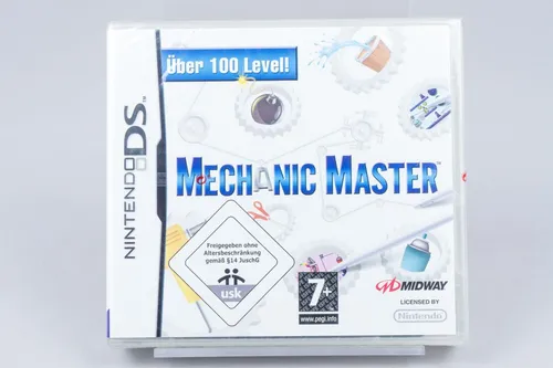 Nintendo DS Mechanic Master - Neu und versiegelt - Familien- und Kinderspiel für Nintendo DS, fördert kreatives Denken und Problemlösungsfähigkeiten.