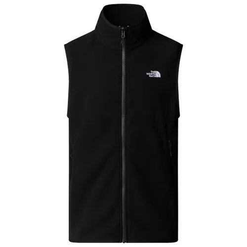 The North Face Herren Glacier Fleece Weste XXL schwarz - Fleeceweste aus recycelten Materialien, leicht und vielseitig als Midlayer oder solo tragbar – perfekt für Outdoor-Abenteuer.