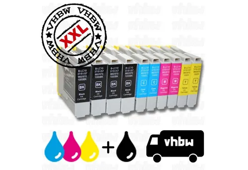 vhbw Tintenpatrone (passend für Brother FAX-Serie FAX-1560, FAX-1860C, FAX-1960C)