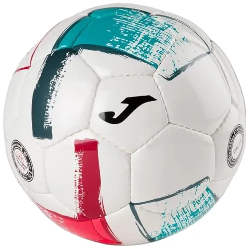 Joma Dali II Ball 400649-497, Unisex Footballs, White, 5 EU
